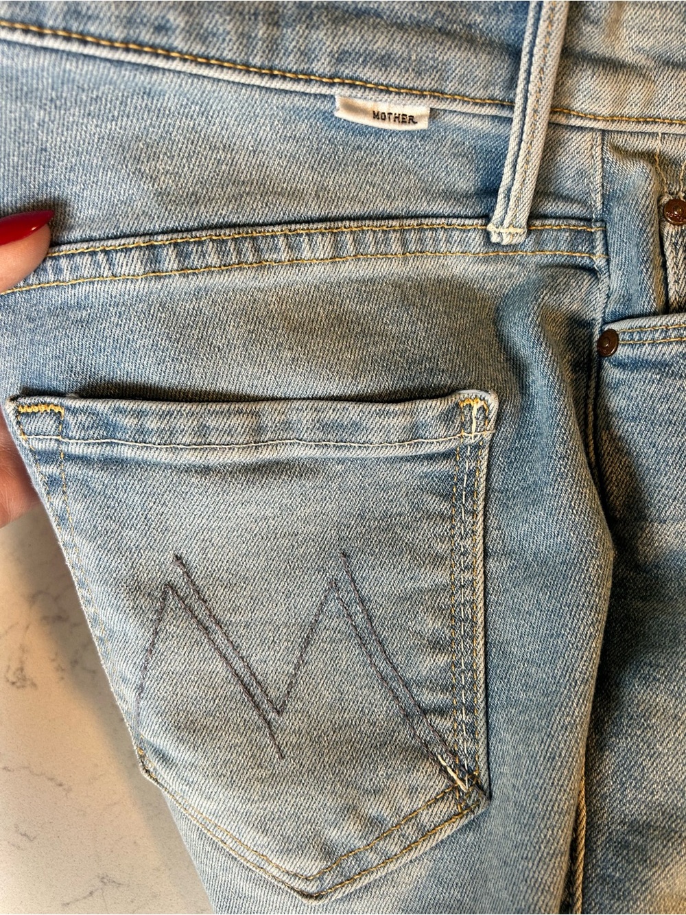 MOTHER The Dazzler Ankle High Rise Cropped Jeans - Picture 10 of 16